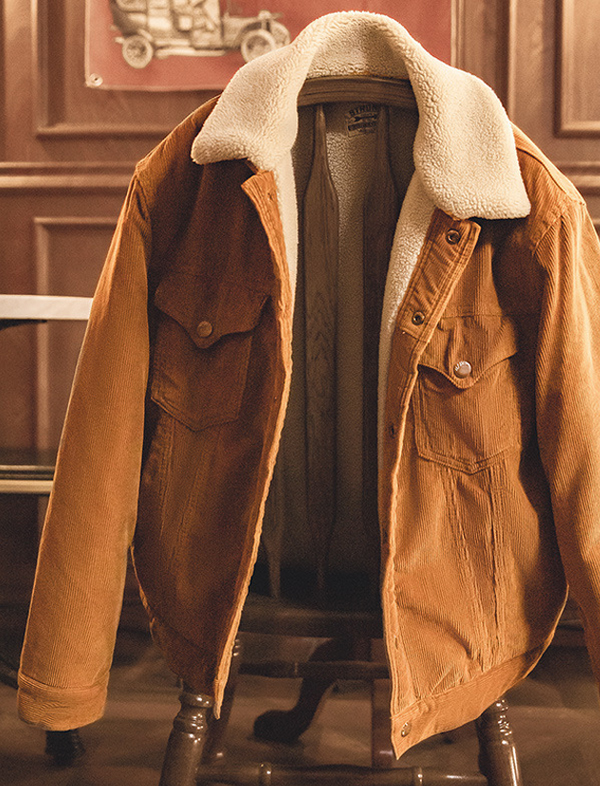 무료배송 해외 수입 골덴 양털 자켓 재킷 코듀로이 헤비 램스 울 가을 겨울 따뜻한