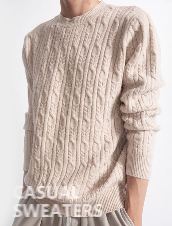 무료배송 해외 수입 꽈배기 니트 슬림핏 도톰한 부드러운 따뜻한 스웨터 가을 겨울